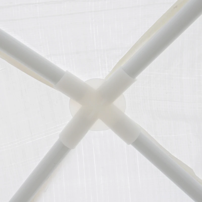 Outsunny® 3x3m Pavillon Partyzelt Bierzelt Gartenzelt Weiß