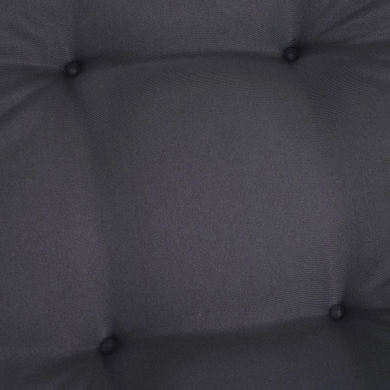 Outsunny® Stuhlauflage Auflage Gartenstuhl Sitzkissen Niederlehner Polster Polyester Grau