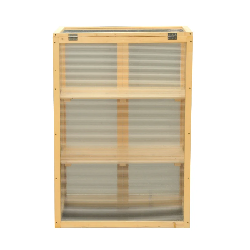 Outsunny® Pflanzschrank Frühbeetkasten Holz L