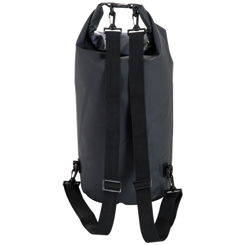 Outsunny® Wasserdichter Rucksack Tasche Beutel Packsack mit Handybeutel 20L Grau