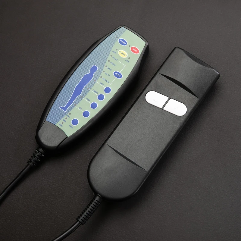 HOMCOM® Massagesessel mit Wärmefunktion | Massagestuhl | Braun | 100 x 93 x 105 cm