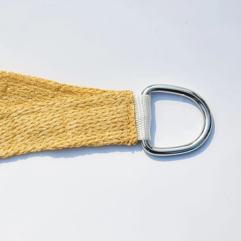 Outsunny® Sonnensegel (6x6x6 m) Dreiecke Sand HDPE - atmungsaktiv