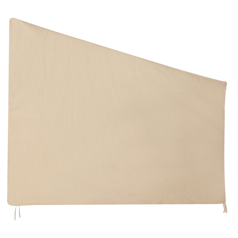 Outsunny® Abdeckung Gartenmöbel Schutzhülle 3er Sofa Beige