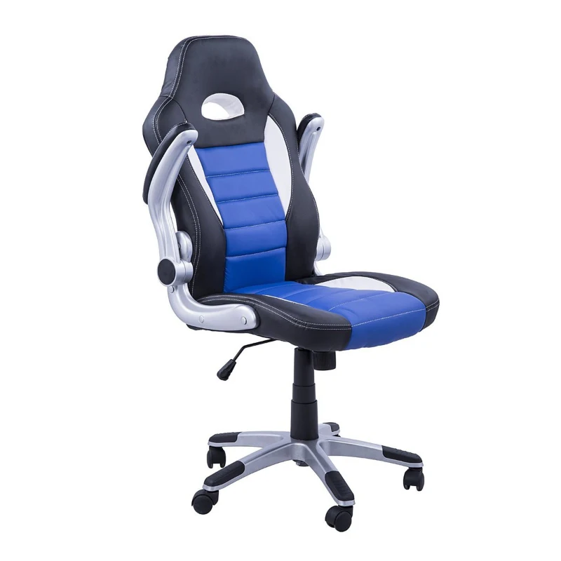 Homcom Bürostuhl Schalensitz Chefsessel Drehstuhl Homcom blau