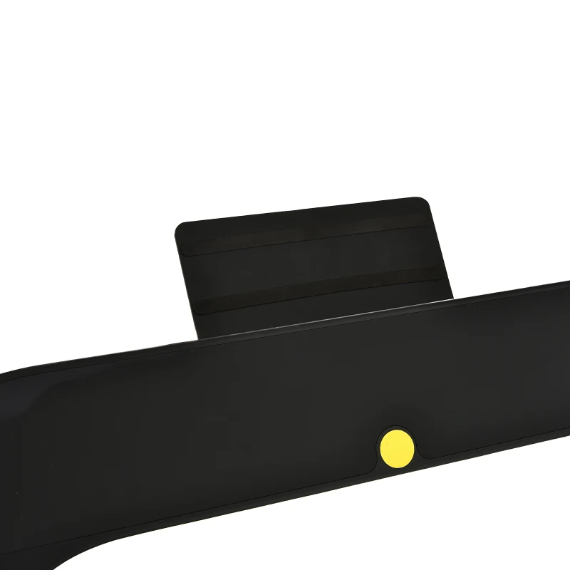HOMCOM Home Laufband, Fitnessgeräte mit LED Display, Faltbar, Schwarz