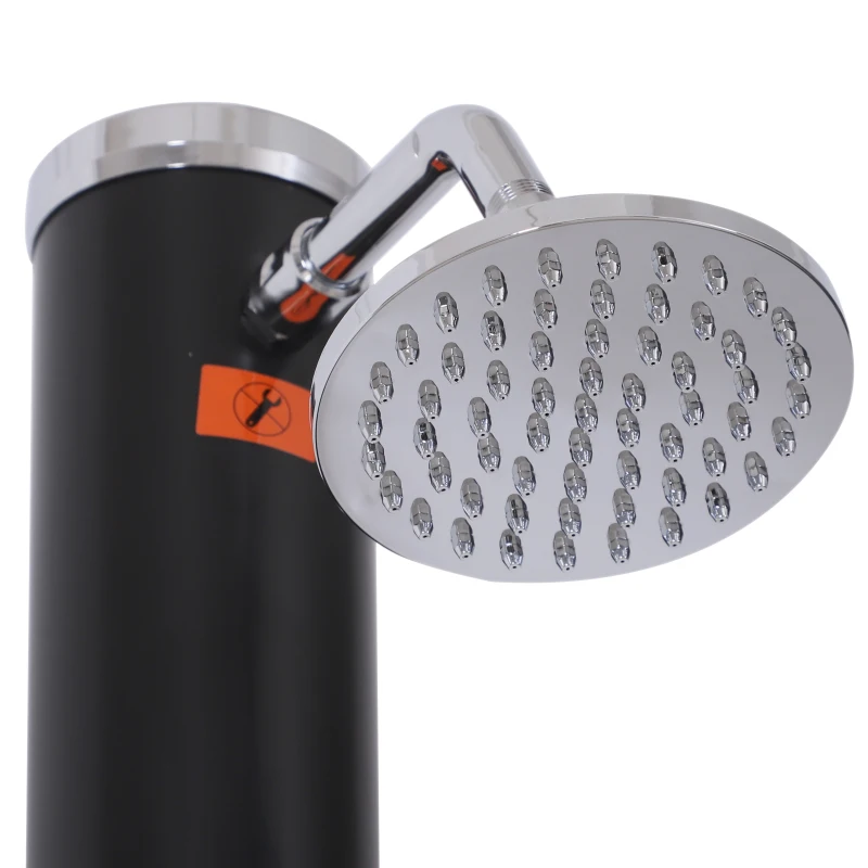 Outsunny® Solar Gartendusche Campingdusche Pooldusche Schwimmenbaddusche 20 L bis 60 ℃ PVC Ø11 x 218 cm