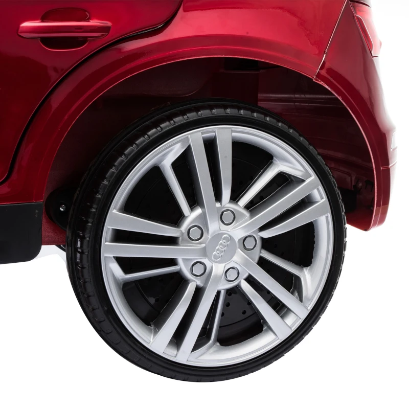 HOMCOM® Audi Q5 Elektro Kinderauto MP3 Radio USB 116 x 75 x 56 cm Rot