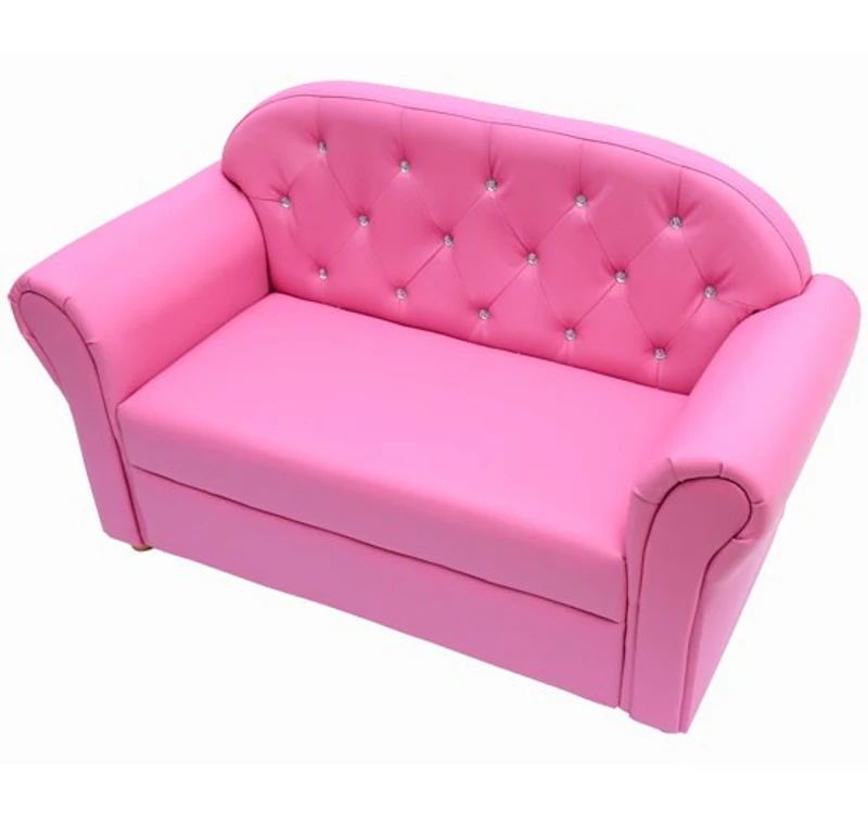 Homcom Kindersofa Pink Sofa Kinderzimmer Doppelsofa