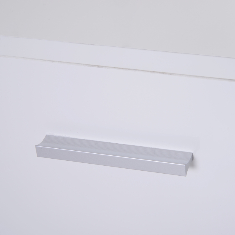 HOMCOM® Kommode Standschrank Sideboard Schubladenkommode Beistellschrank verstellbar Fach mit 2 Schubladen 106 x 35 x 76 cm