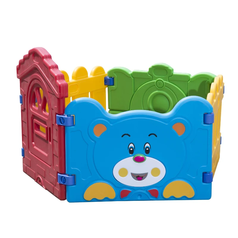 Kinderrutsche Spielzeug Gartenrutsche Kinder Rutsche mit Zaun