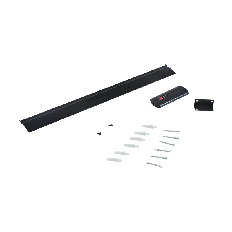 HOMCOM® Wandkamin | Elektrokamin | Inkl. Fernbedienung | 900 / 1800 W | 66 x 52 x 10,7cm | Silber