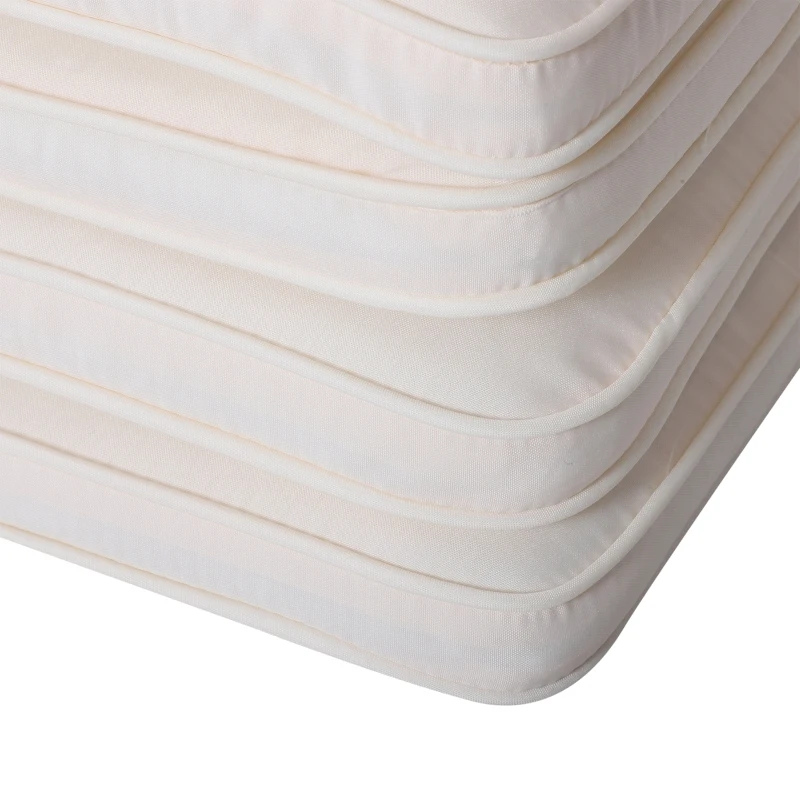 Outsunny Set of 6 Pcs Chair Cushion, 42Lx42Wx5T cm-Cream White