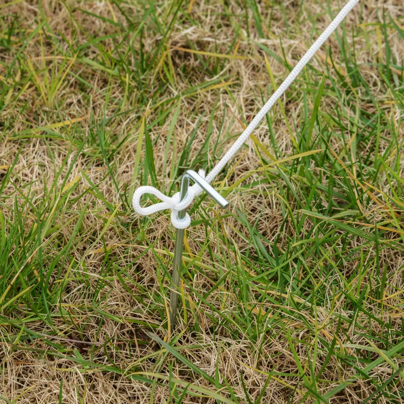 Outsunny® 3x3m Pavillon Partyzelt Bierzelt Gartenzelt Weiß