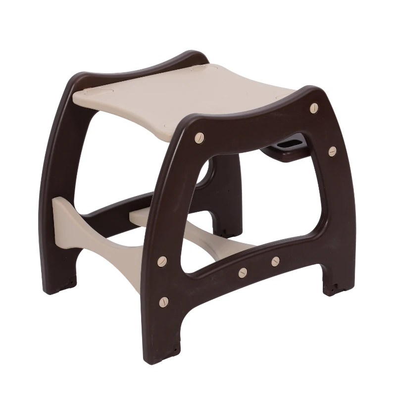 HOMCOM® 3 in 1 Kinderhochstuhl - Kombihochstuhl - Braun