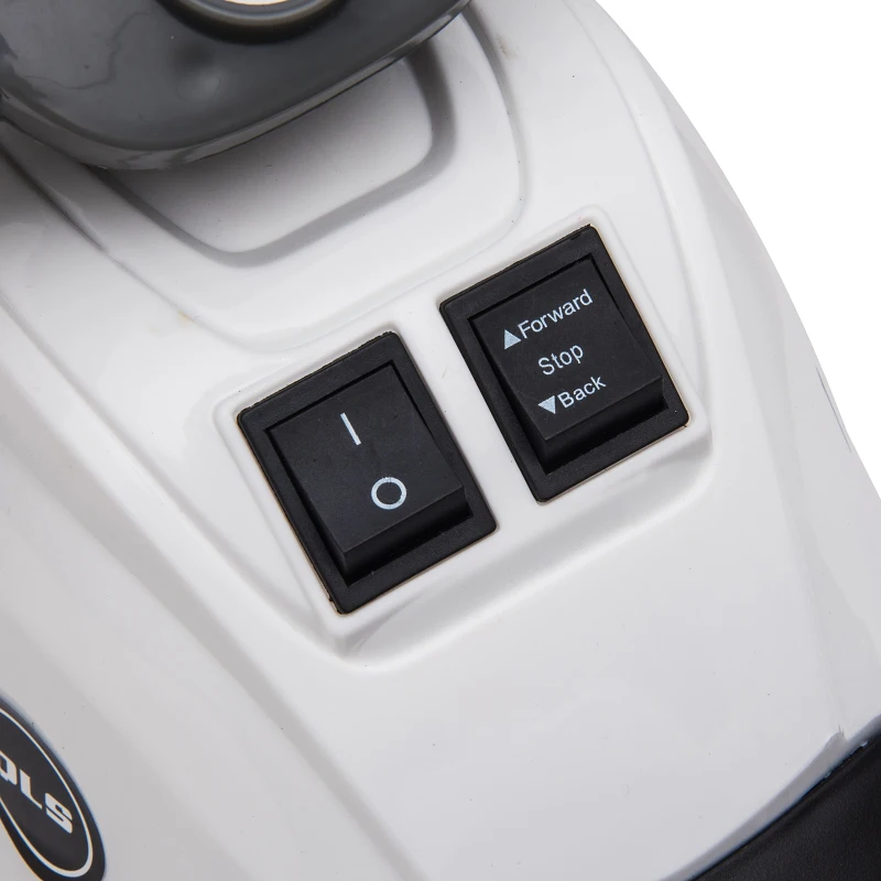 HOMCOM® Kindermotorrad 3–8 Jahre PP 87 x 41 x 54 cm Weiß