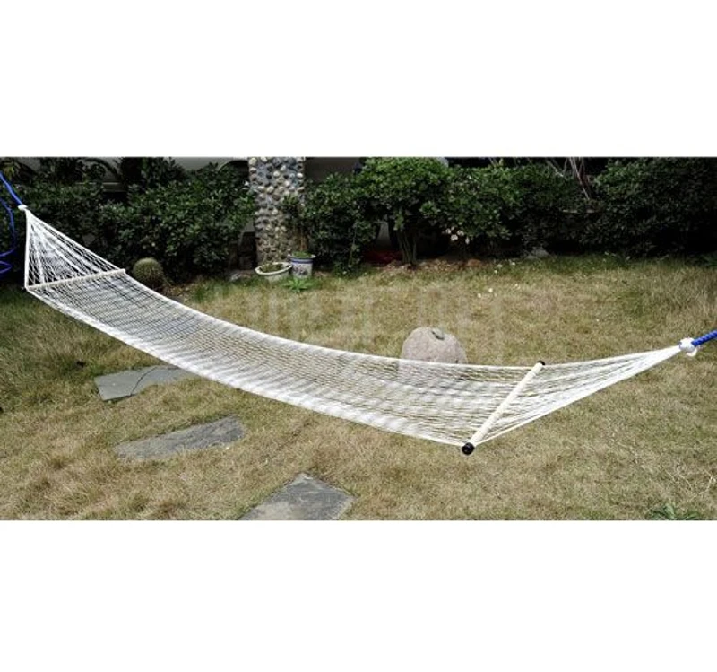 Hängematte Hängenetz Hängeliege Netzhängematte Hängesitz aus Polyester 200x50cm