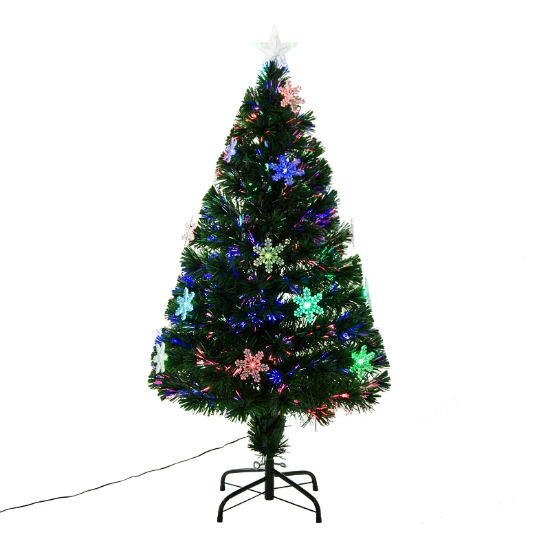 HOMCOM® Künstlicher Weihnachtsbaum | Tannenbaum | ∅60 x 120 cm | Grün