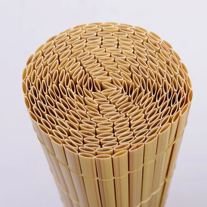 PVC Sichtschutzmatte  Sichtschutz Sonnenschutz Windschutz Zaun Garten Balkon 80 cm (0,8 m) 600 cm (6,0 m) Bambus