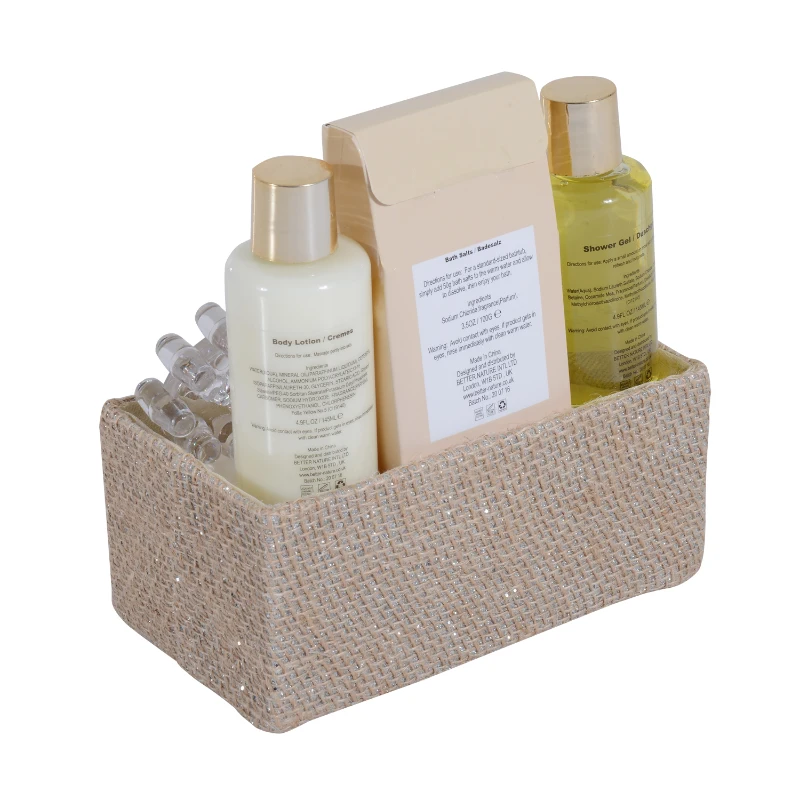 HOMCOM® 5 tlg. Badeset Wellness Set Geschenkset