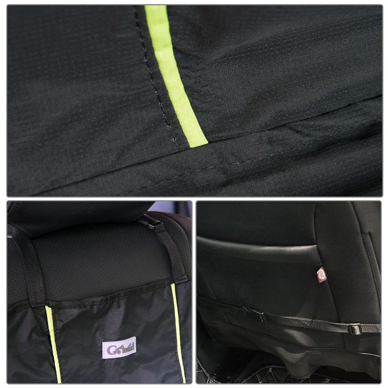 PawHut® Hundedecke Auto Vordersitzbezug Wasserdicht Schwarz L106 x B52 cm