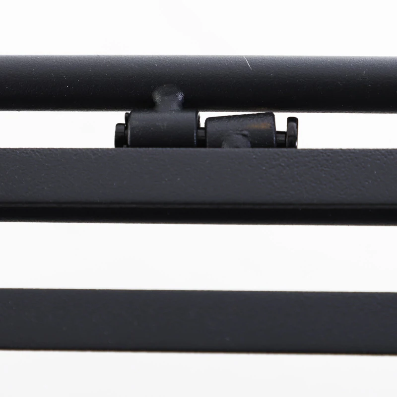 Outsunny Einpflanzstation, Werkbank, Metall, Schwarz