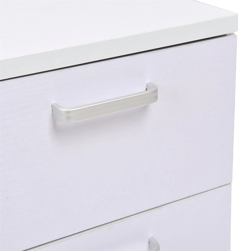 HOMCOM® Fernsehtisch Lowboard TV Board mit Schubläden und Rollen