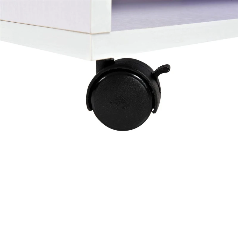 HOMCOM® Fernsehtisch Lowboard TV Board mit Schubläden und Rollen