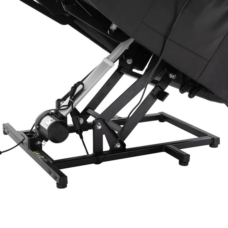 HOMCOM® Massagesessel mit Wärmefunktion | Massagestuhl | Schwarz | 100 x 93 x 105 cm