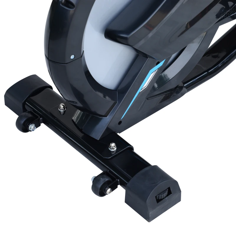 HOMCOM® Fahrradtrainer Heimtrainer Fitnessfahrrad Schwarz