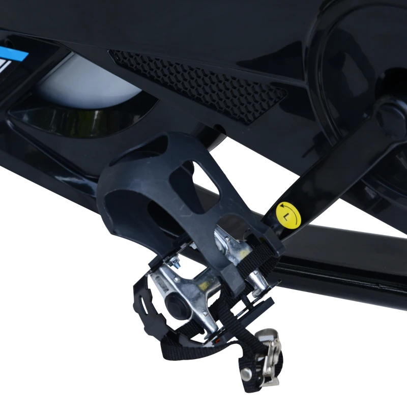 HOMCOM® Fahrradtrainer Heimtrainer Fitnessfahrrad Schwarz