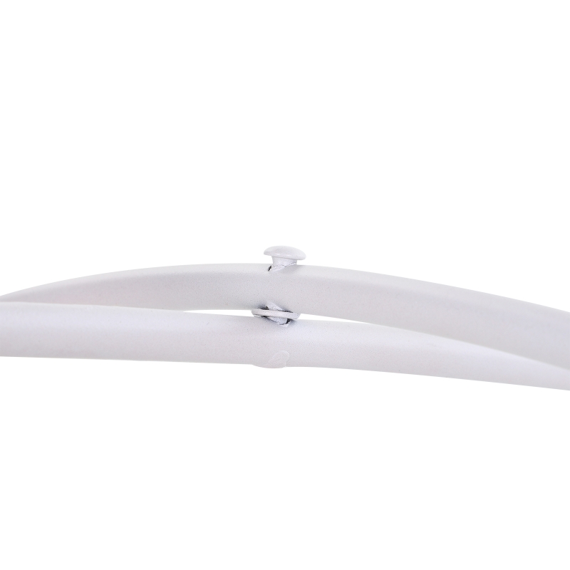 Outsunny® Beistelltisch Couchtisch Wohnzimmertisch Kaffeetisch Metall Grau