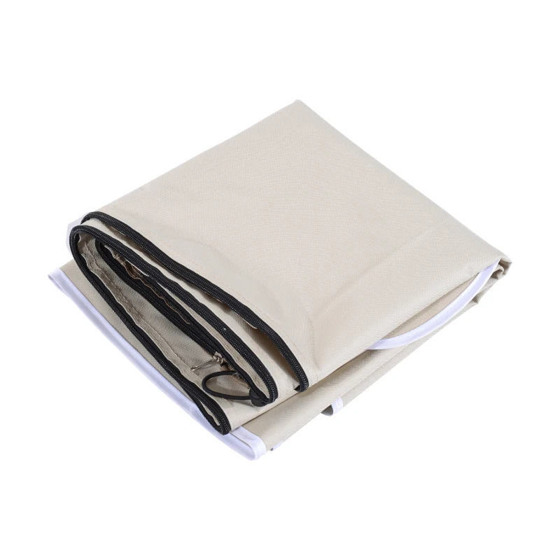 Outsunny® Schutzhülle für Ampelschirm 400cm Oxford Beige