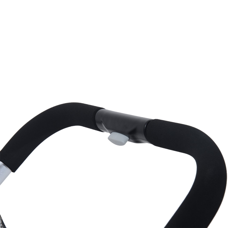 PawHut® Hundewagen Hundebuggy Wagen mit Sonnendach grau