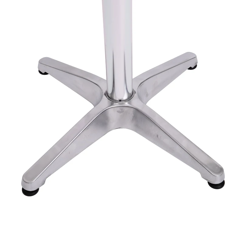 HOMCOM® Bartisch Stehtisch Bistrotisch Partytisch höhenverstellbar 70/110 cm Aluminium