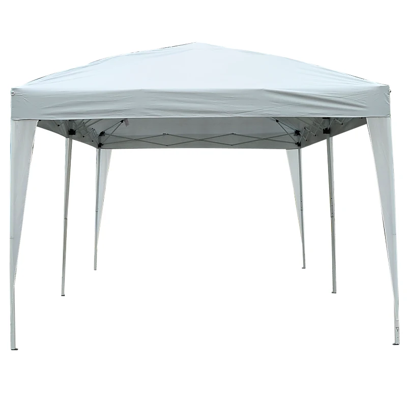 Outsunny® 3x6m Faltpavillon Partyzelt Gartenzelt weiß faltbar