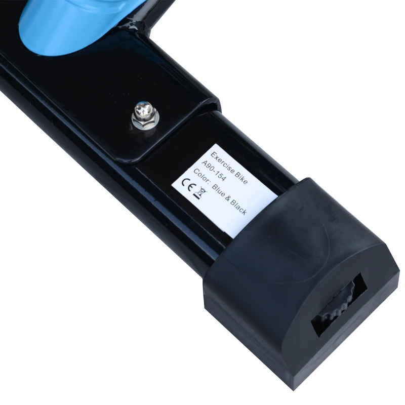 HOMCOM® Fahrradtrainer Heimtrainer Fitnessfahrrad Schwarz