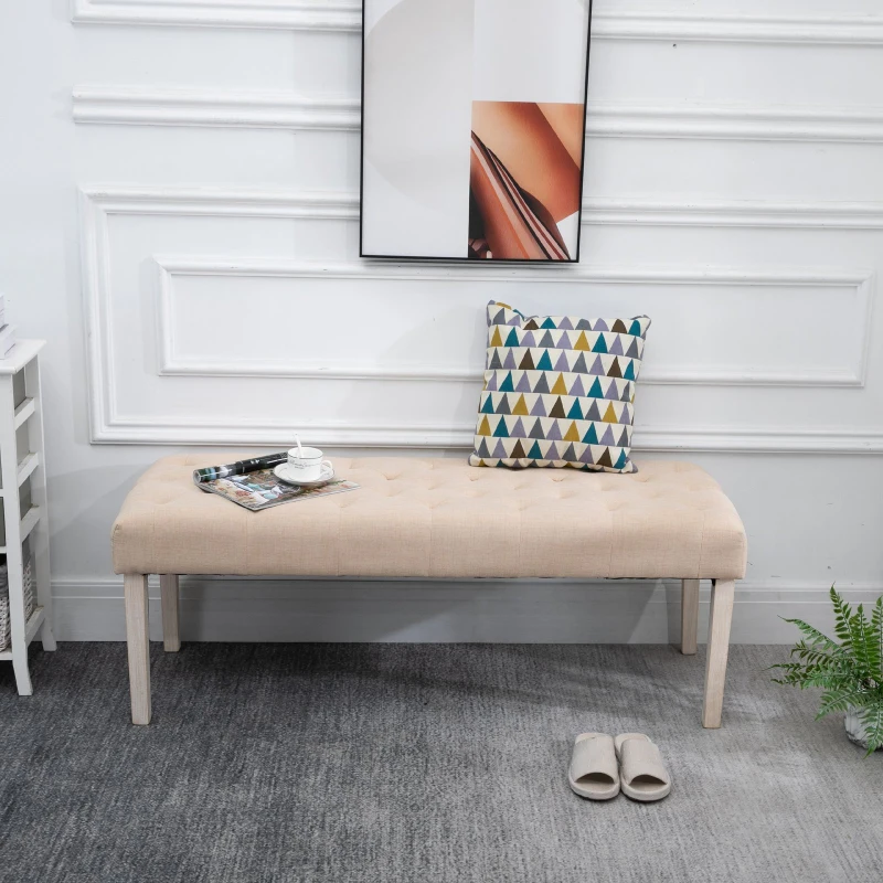 Schoenenbank zitbank zitkist inkomhal polyester beige