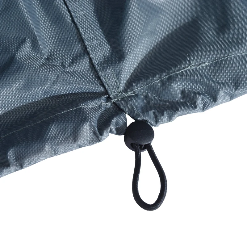 Outsunny® Gartenmöbel Abdeckplane Schutzhülle Abdeckung wasserdicht UV-Schutz Oxford-Gewebe Grau 235 x 135 x 94 cm