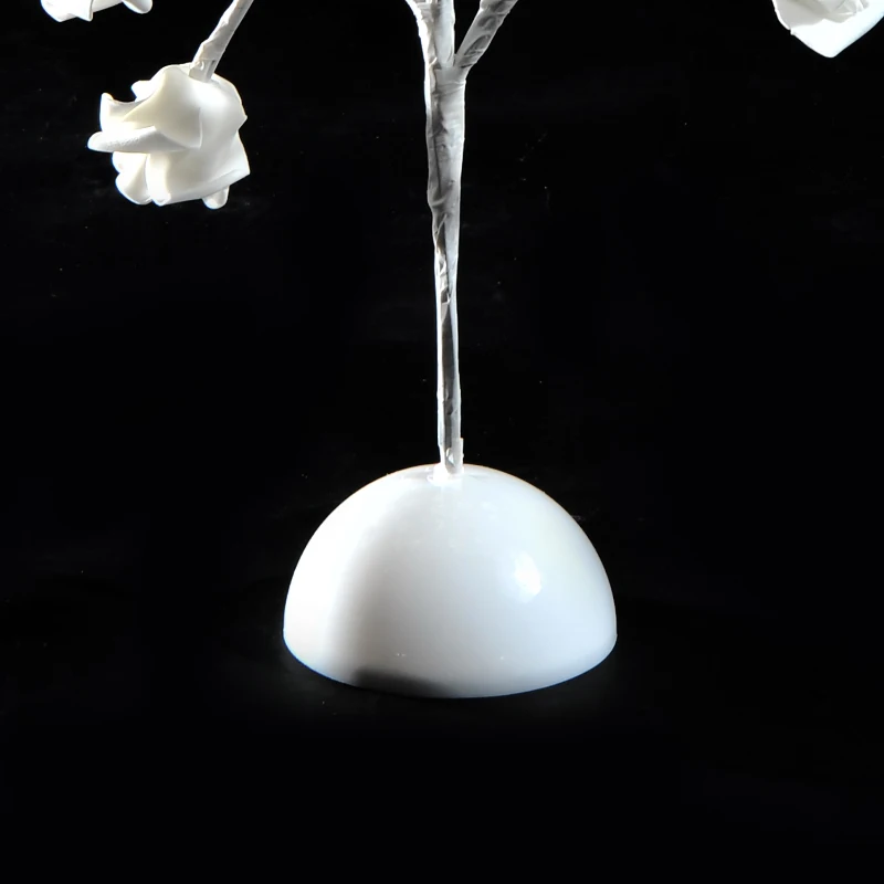 HOMCOM® LED Blütenbaum Rosenblüten Lichterbaum Lichterzweig 40 cm