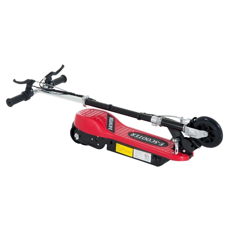HOMCOM® E-Scooter Kinderroller Cityroller 120W klappbar Rot