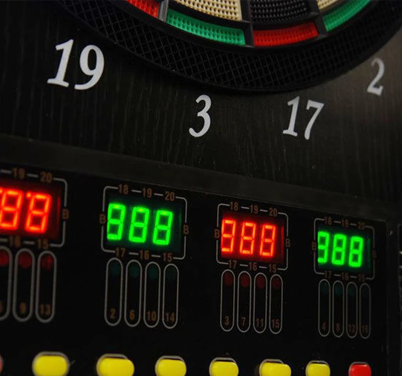 HOMCOM® Elektronische Dartscheibe Dartboard Electronic Dart Board