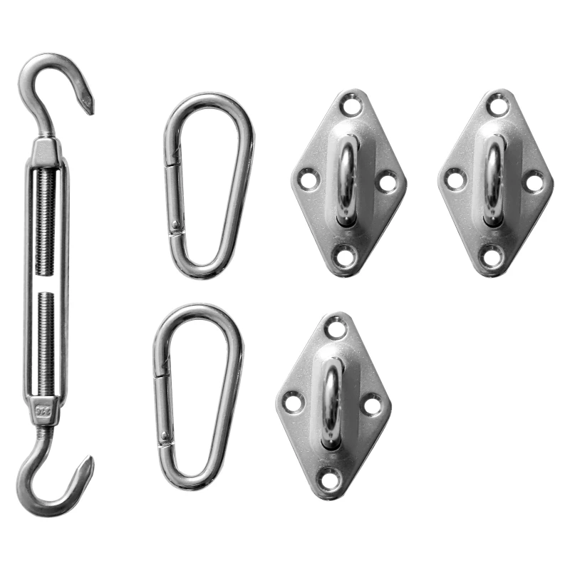 Outsunny® Sonnensegel (cream) Dreieck 3x3x3 m HDPE - atmungsaktiv