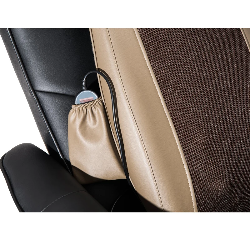 HOMCOM Massagesitzauflage mit Nackenmassage und Wärmefunktion