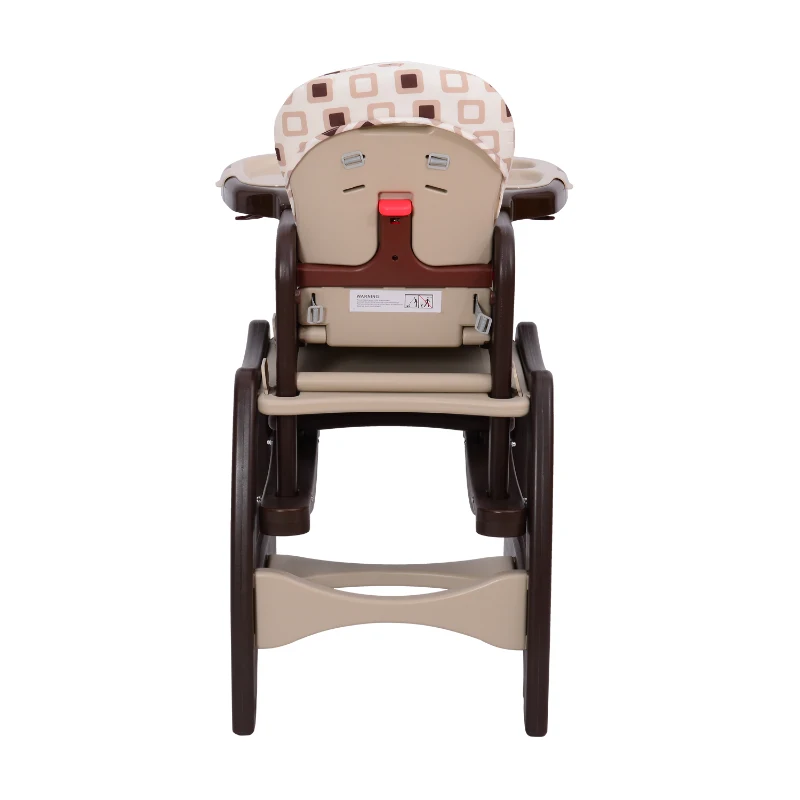 HOMCOM® 3 in 1 Kinderhochstuhl - Kombihochstuhl - Braun