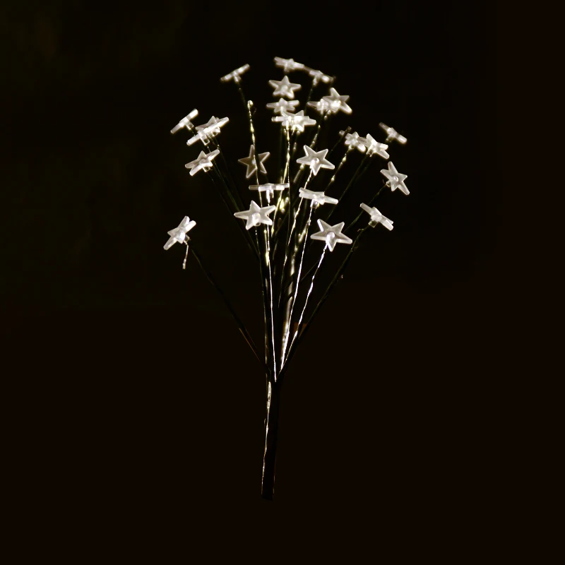 HOMCOM 5 x LED Lichterzweige Lichterbaum Zweigbeleuchtung 70 cm