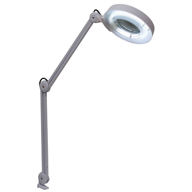 Lupenleuchte Lupenlampe Kaltlicht Stativ Vergrößerungslampe Tischlampe 22 W 3 Neu