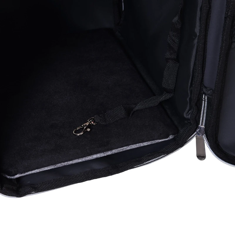 PawHut® Transporttasche Reisetasche Haustierrucksack 3 Eingang mit Festgurte Oxfordstoff 32 x 26 x 42 cm