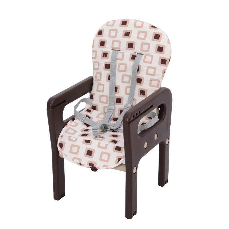 HOMCOM® 3 in 1 Kinderhochstuhl - Kombihochstuhl - Braun