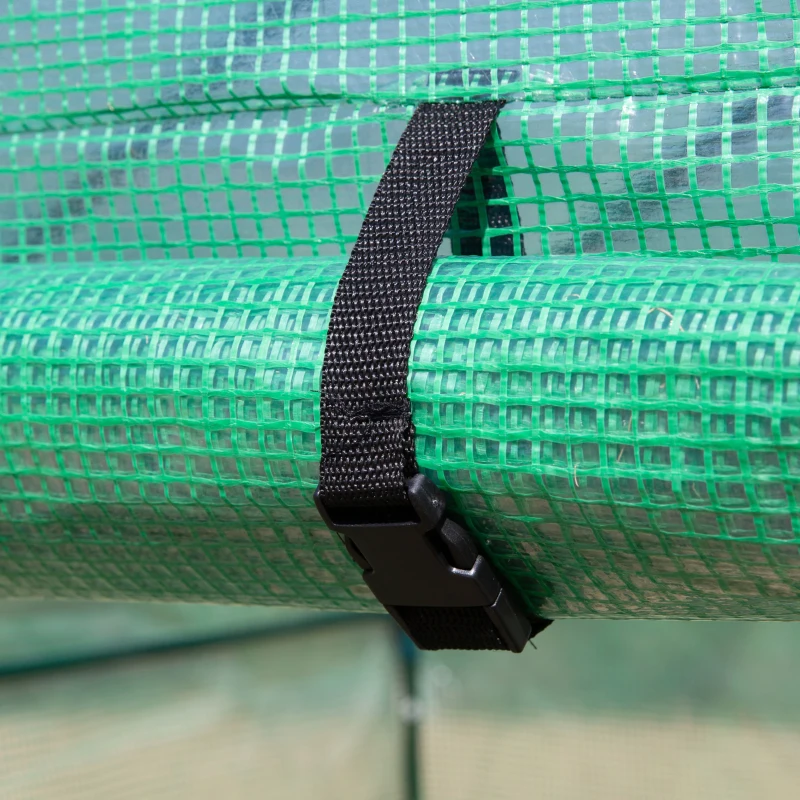 Outsunny® Treibhaus Gewächshaus Blumenregal Frühbeet Tomatenhaus Pflanzenhaus für Garten