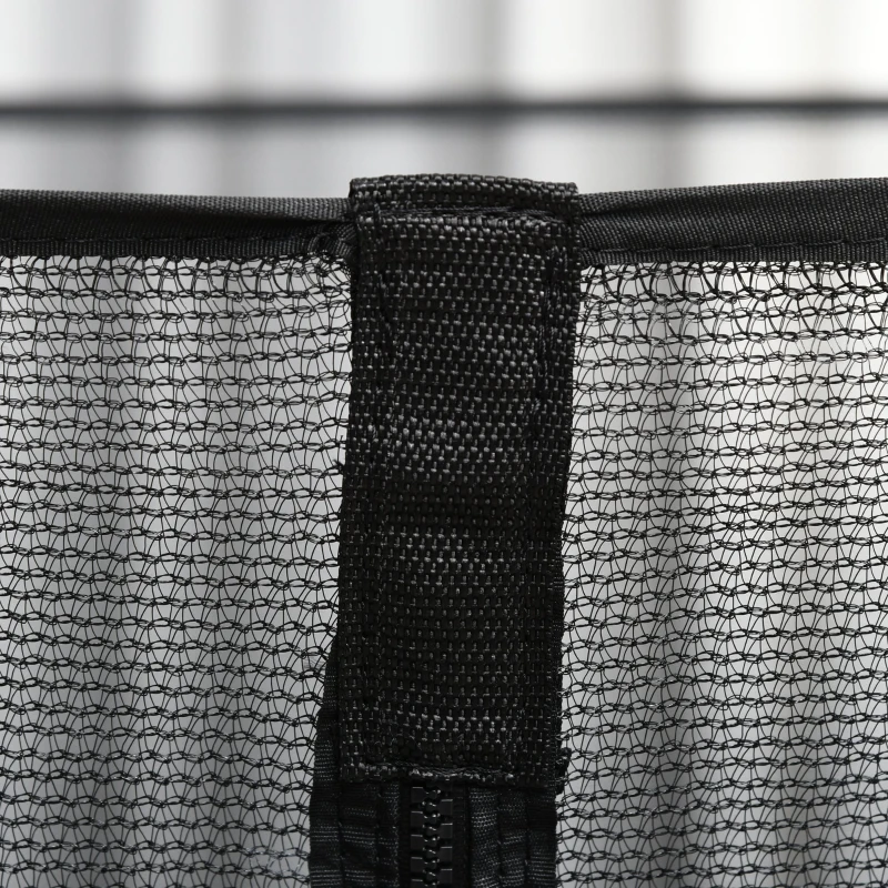 HOMCOM® Trampolin Kinder Gartentrampolin mit Sicherheitsnetz Randabdeckung Ø155cm bis 60kg